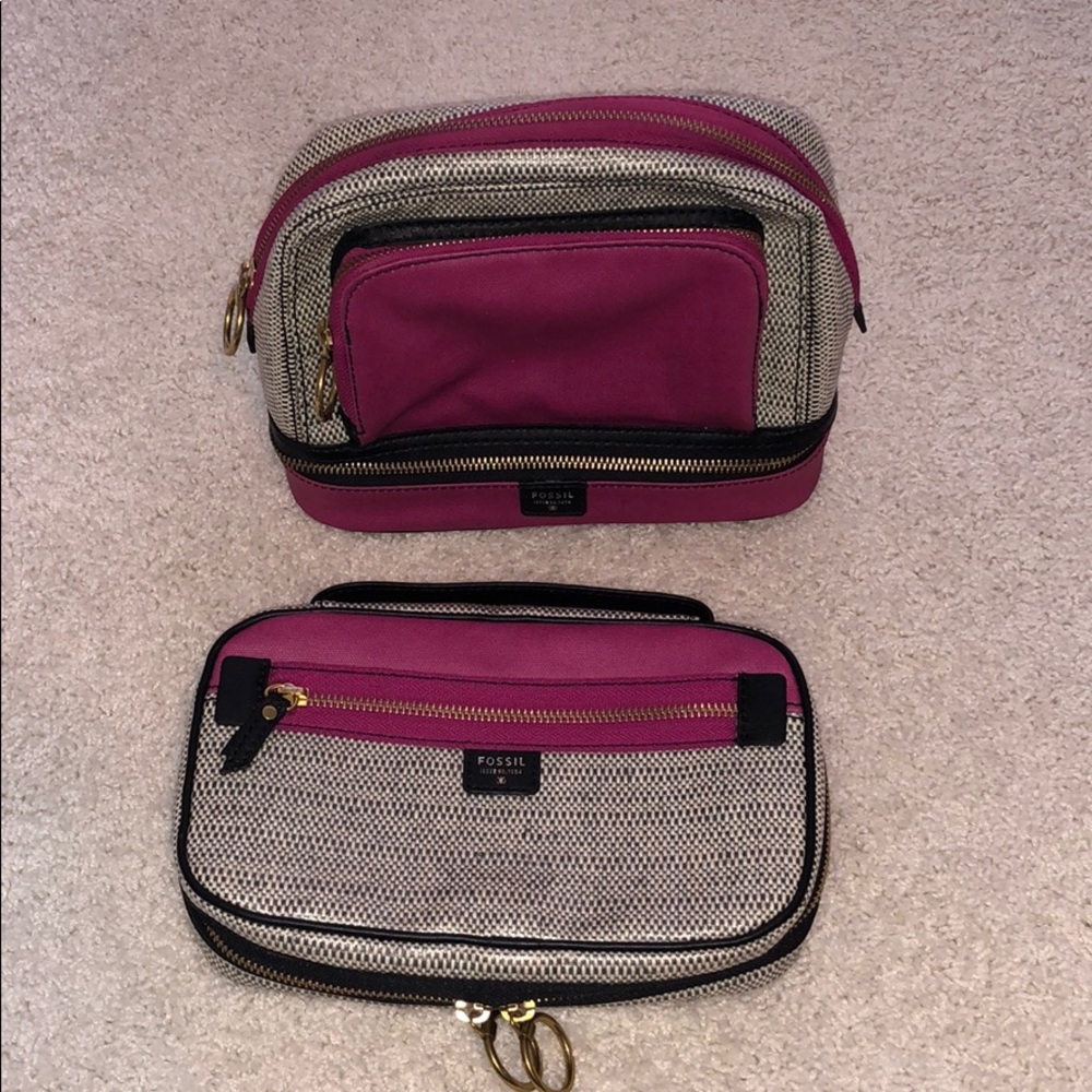 Make-Up Bag & jewelry travel case